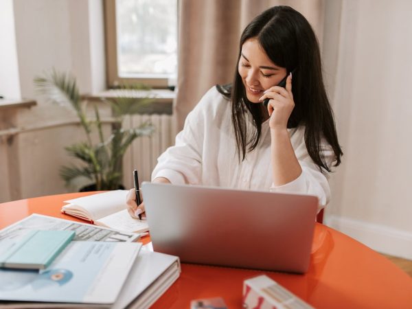 Empresário multitarefa